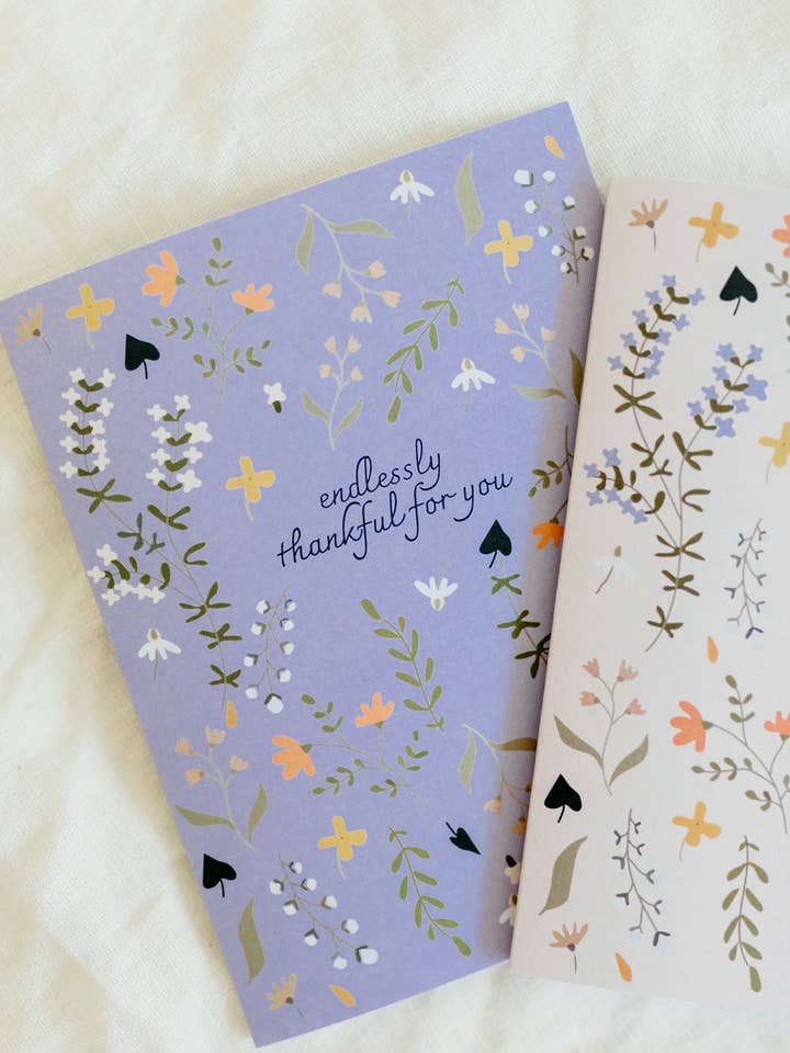 Endlessly Thankful Card for wholesale by Hands Producing Hope