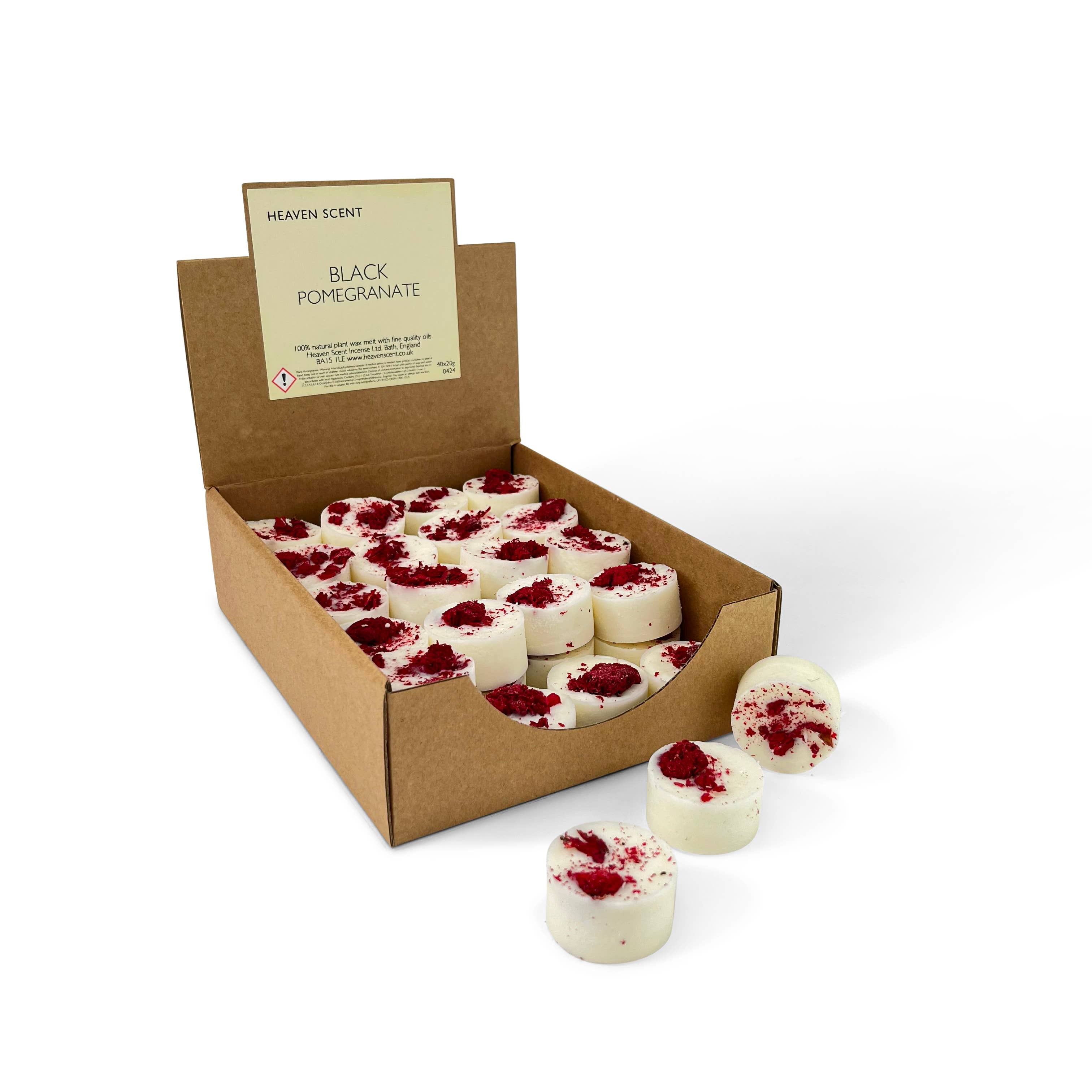 Heaven Scent Incense Ltd - Wholesale Wax Melt - 20g Botanical Wax Melt Pucks PICK&MIX Fragrant Starter Pack1