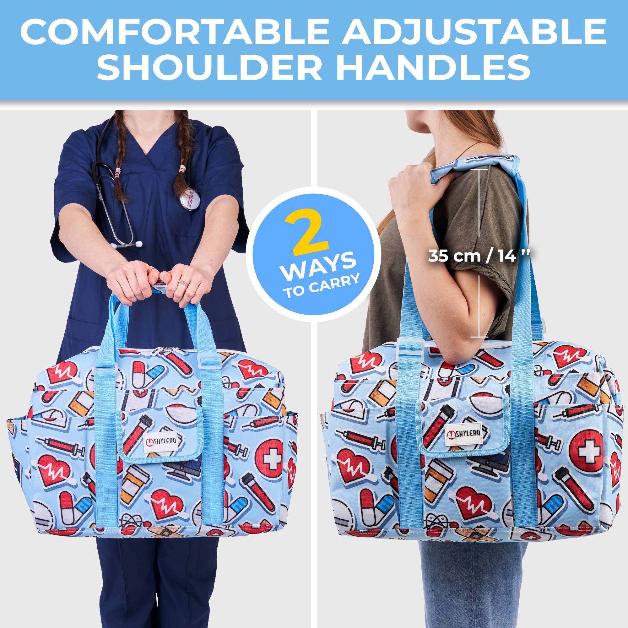 Nurse Bag and Utility Tote | Waterproof (IP64) | Cure All for wholesale on Faire6