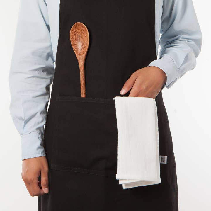 Now Designs by Danica - Wholesale Apron - Black Chef Apron1