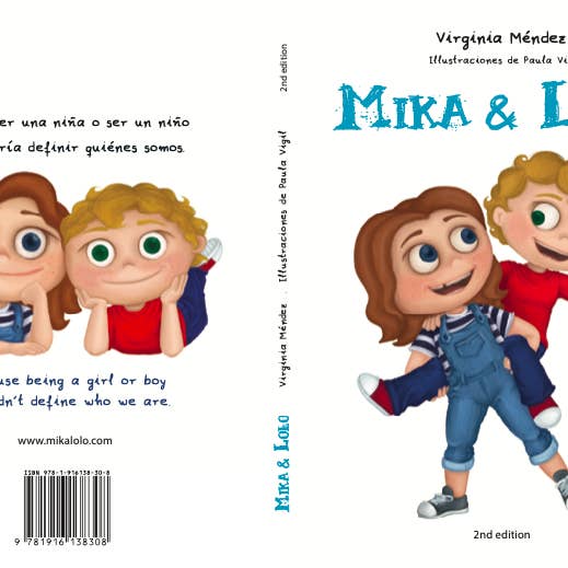 Mika & Lolo - Vendita all'ingrosso Libro - Bambini - Mika & Lolo - Il libro bilingue che sfida gli stereotipi di genere