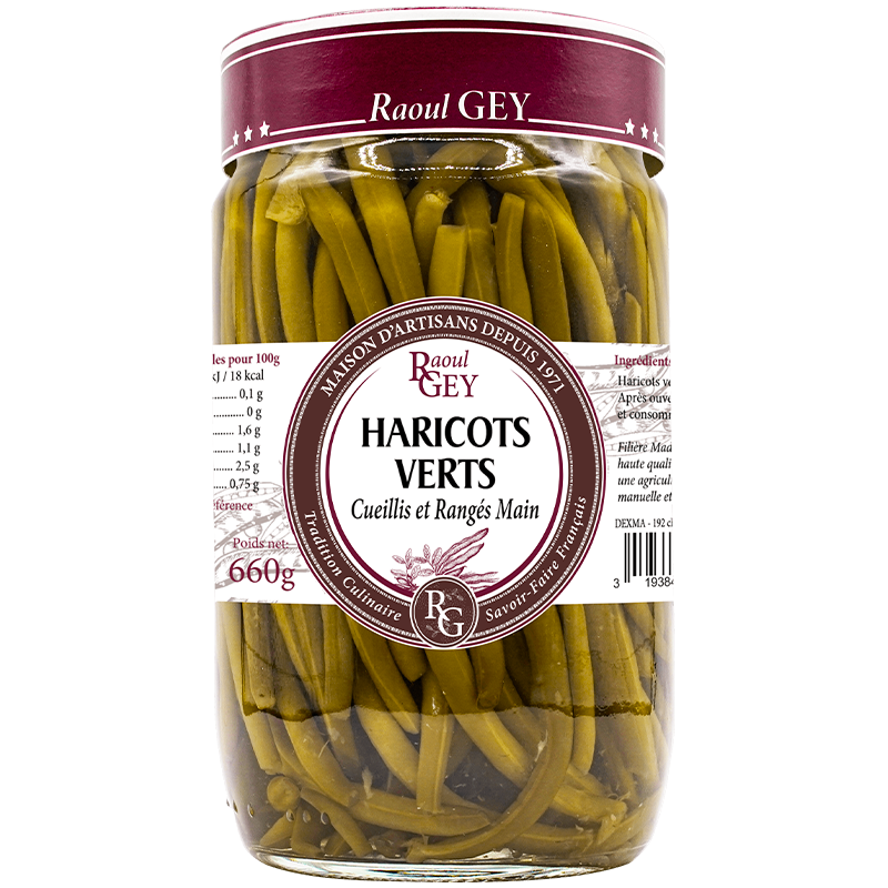 Maison RGEY - Wholesale Pickled Vegetables - Har.Vert Ex.Fin Range Main 72cl - Raoul Gey - 148610
