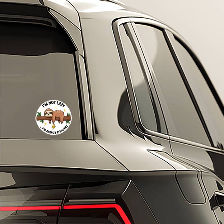 Sticker Atlas - Wholesale Sticker - I'm Not Lazy - Sloth5