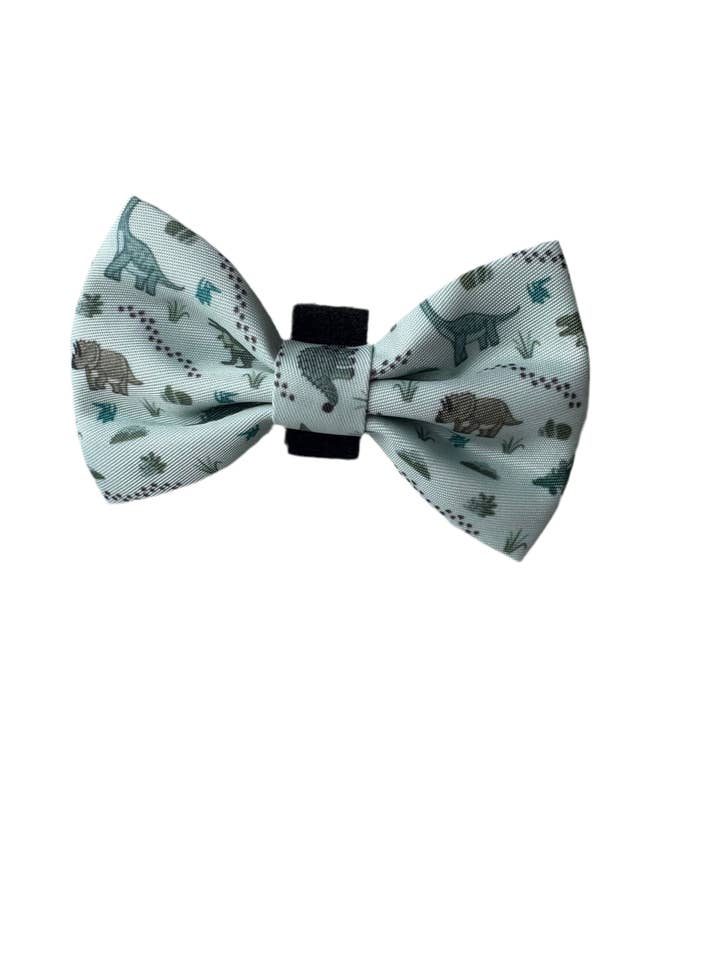 Jurassic Bark Bow for wholesale by Pawsistersociety