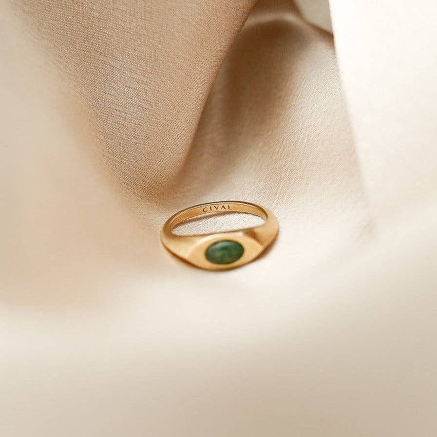 CIVAL Collective - Wholesale Signet Ring - Kira Ring8