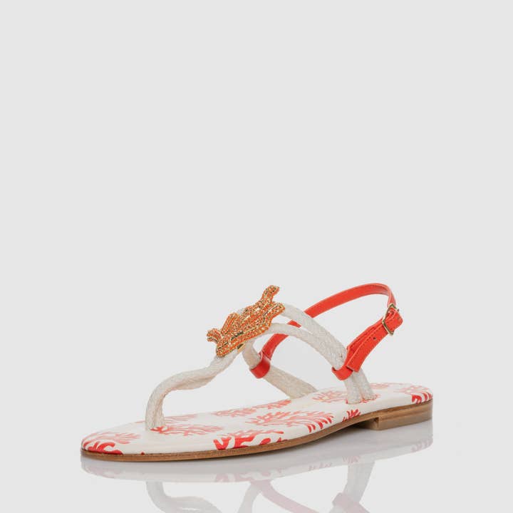 Paola Fiorenza Capri - Wholesale Sandals – Women's - Crystal Sea flip flop sandal with mic-embellished upper2