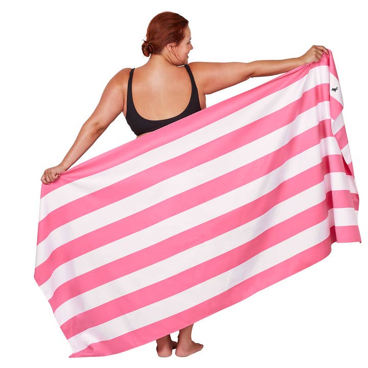 Dock & Bay Quick Dry Towels - Cabana - Phi Phi Pink for wholesale by Dock & Bay USA