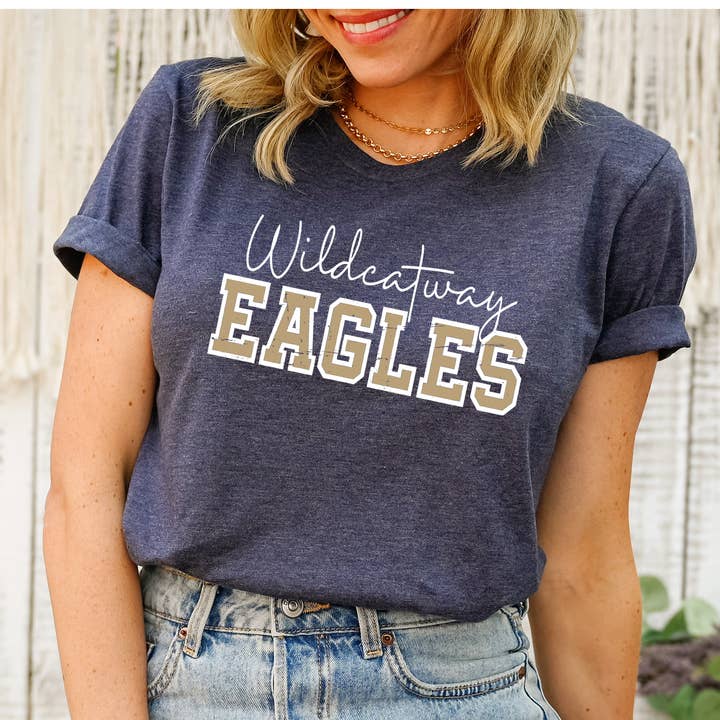 Custom T Story - Wholesale Screen Printed T-Shirt - Women's - Custom Mascot Shirt, Personalized School Spirit Shirt, Team 0