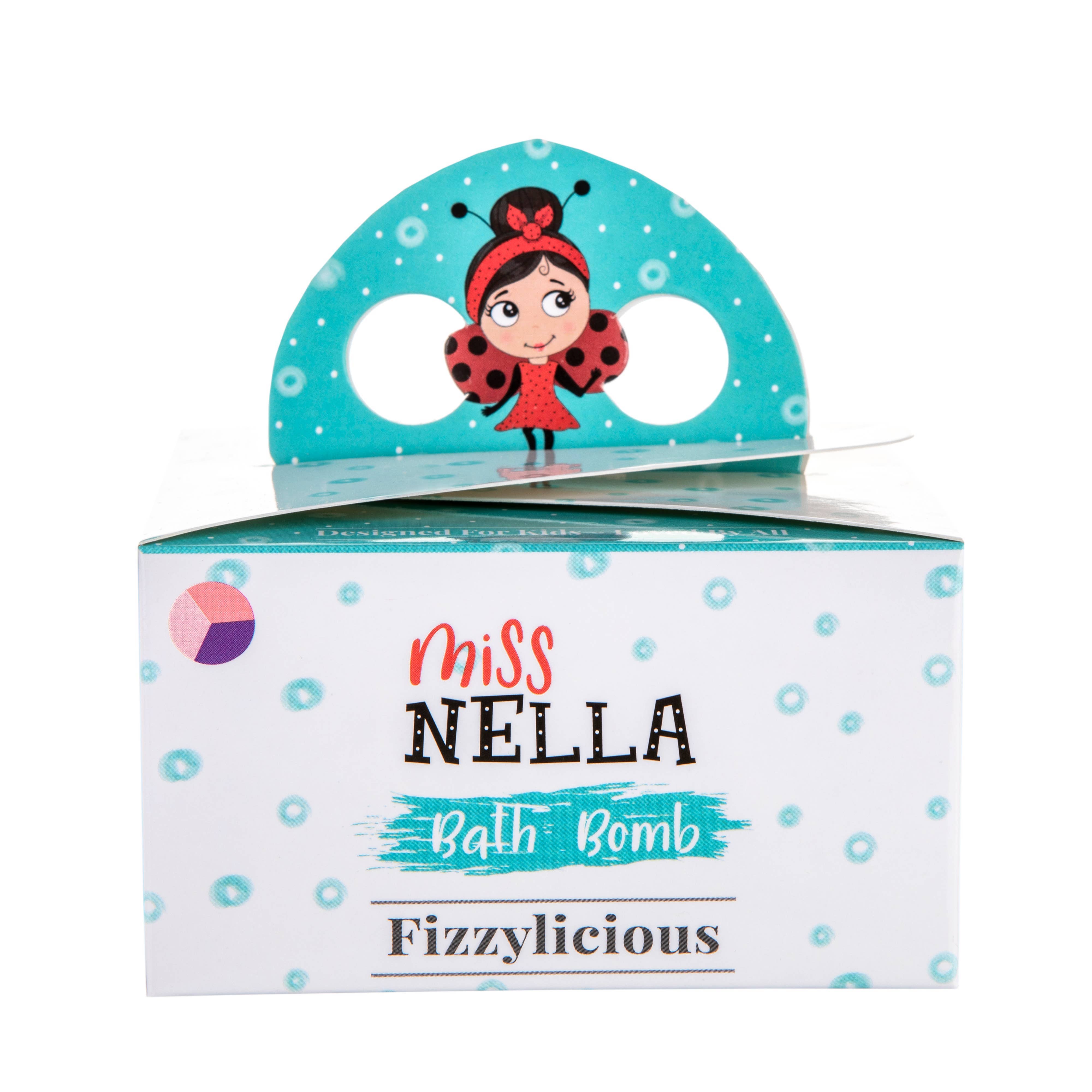 Miss Nella US - Wholesale Bath Bomb/Fizz - Fizzylicious Hypoallergenic Perfume Free Bath Bombs 3-Pack2