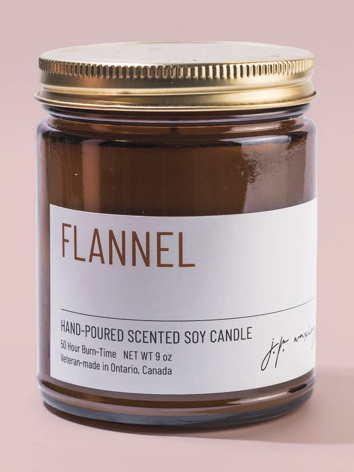 Flanela por atacado de J.P. Waxington Candle Company
