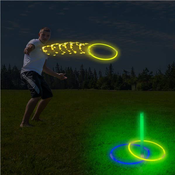 Windy City Novelties - Wholesale Party Favor - Glowing Ring Toss 24-unit Display