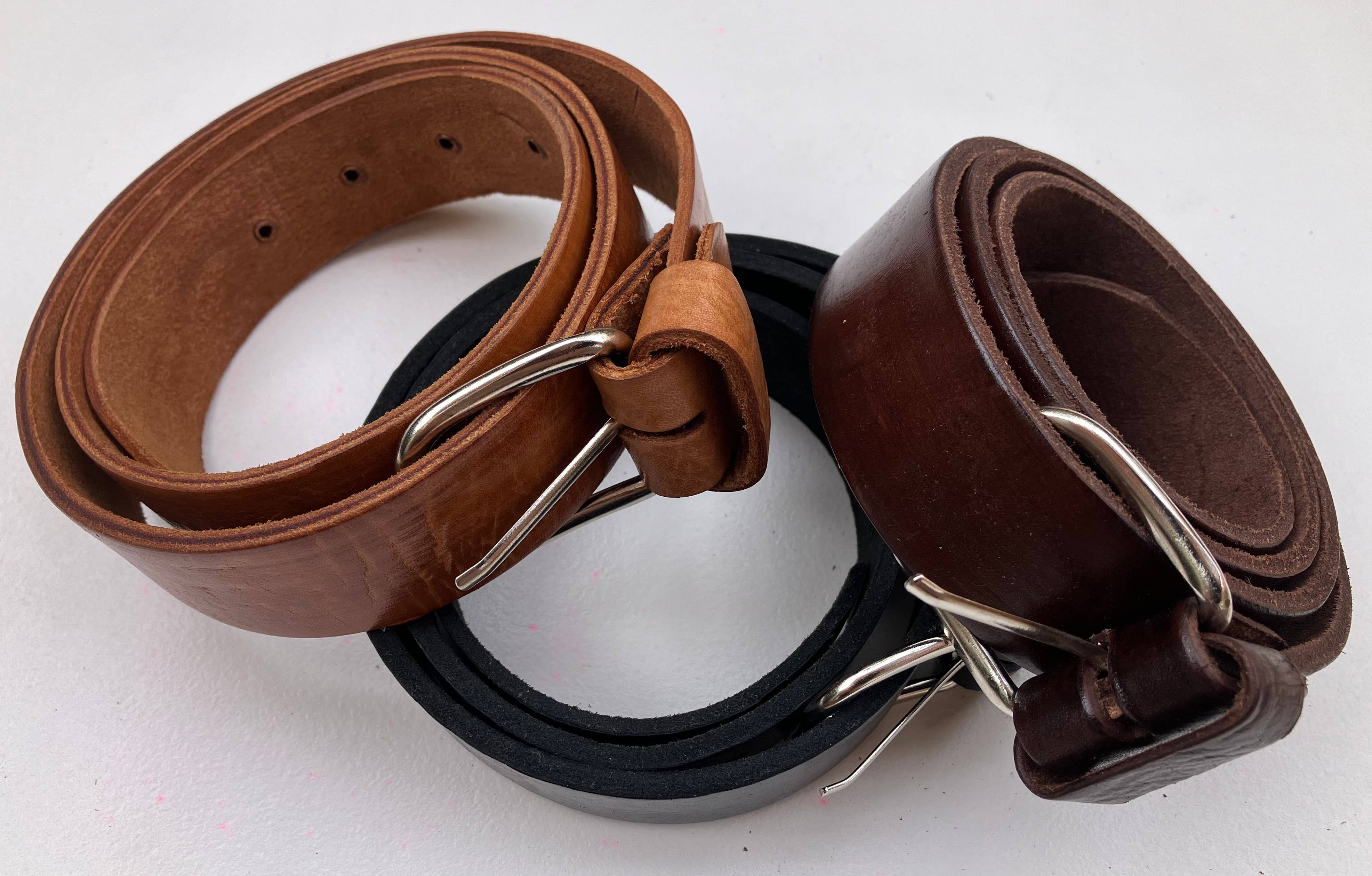 FBandCo – wholesale Belt – Unisex – Leather Belt, Chrome Buckle, Handcrafted2