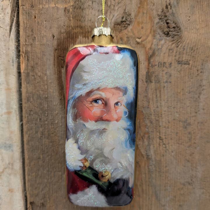 Santa Portrait Ornament for wholesale by A.T. Imports