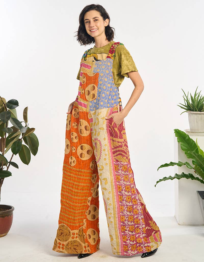 Kathmandu Imports - Wholesale Jumpsuit - Women's - COTTON JUMPSUIT (KT-1575)