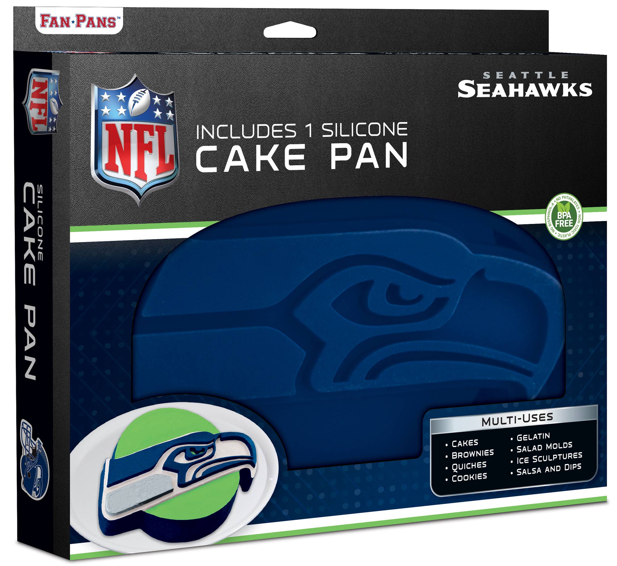 Masterpieces Puzzles - Wholesale Cake Pan - Seattle Seahawks Cake Pan1