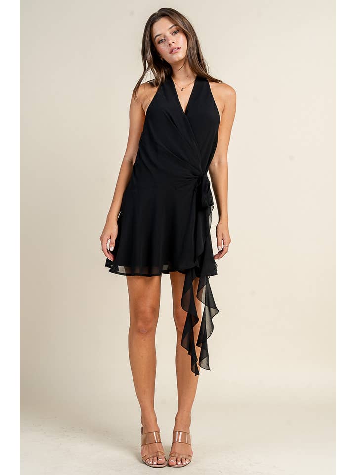 PRIVY - Wholesale Dress - Women's - BD13069E_DROP WAIST WRAP HALTER DRESS8