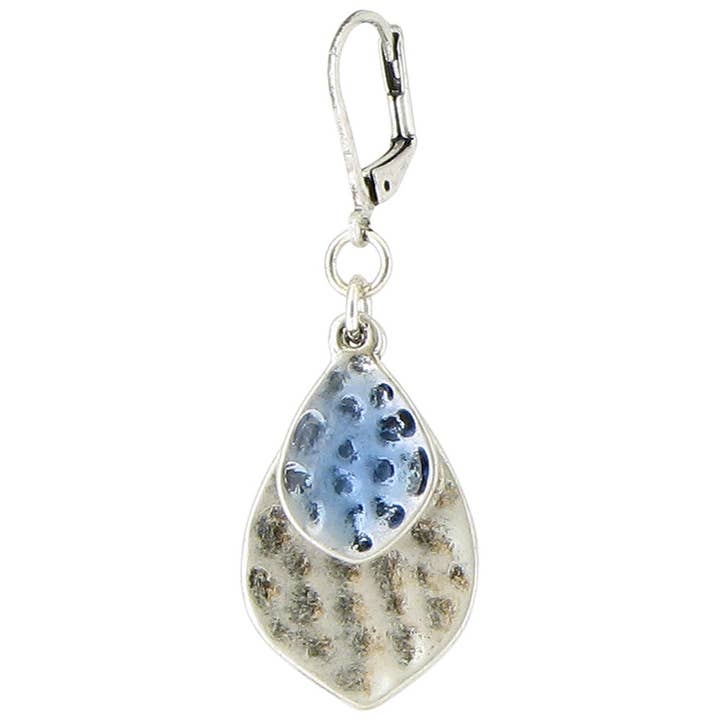 Hammered Teardrop Earring for wholesale by Baked Beads