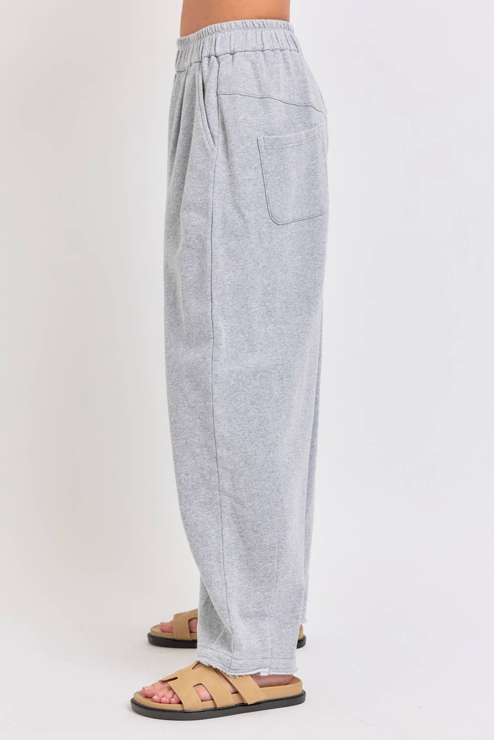Sweet Lovely by Jen – wholesale Lounge Sweatpants/jogging bottoms – Women's – MINERAL WASHED SWEATPANTS IN FRENCH TERRY 5