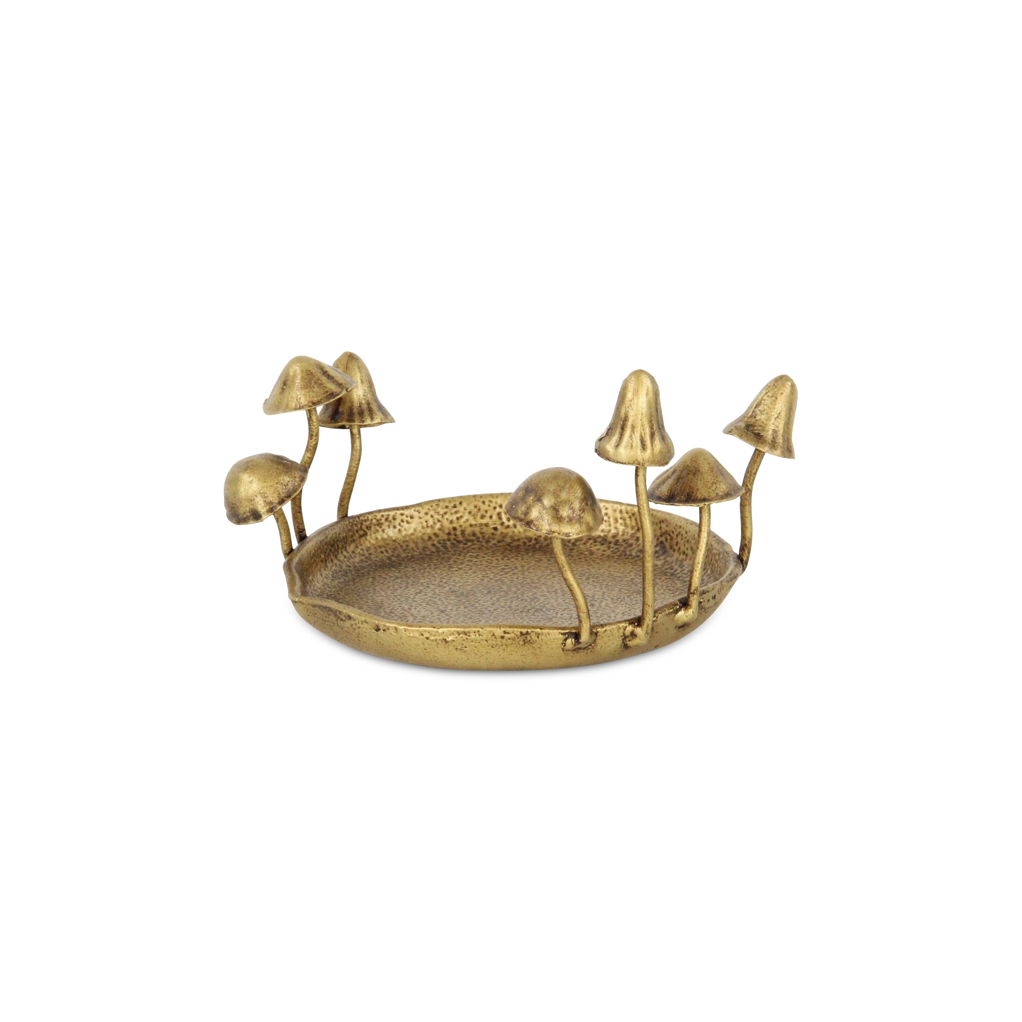 Cheungs Home Decor - Wholesale Tafelbladdecoratie - Qinrie gietijzeren Catchall paddenstoelenbak2