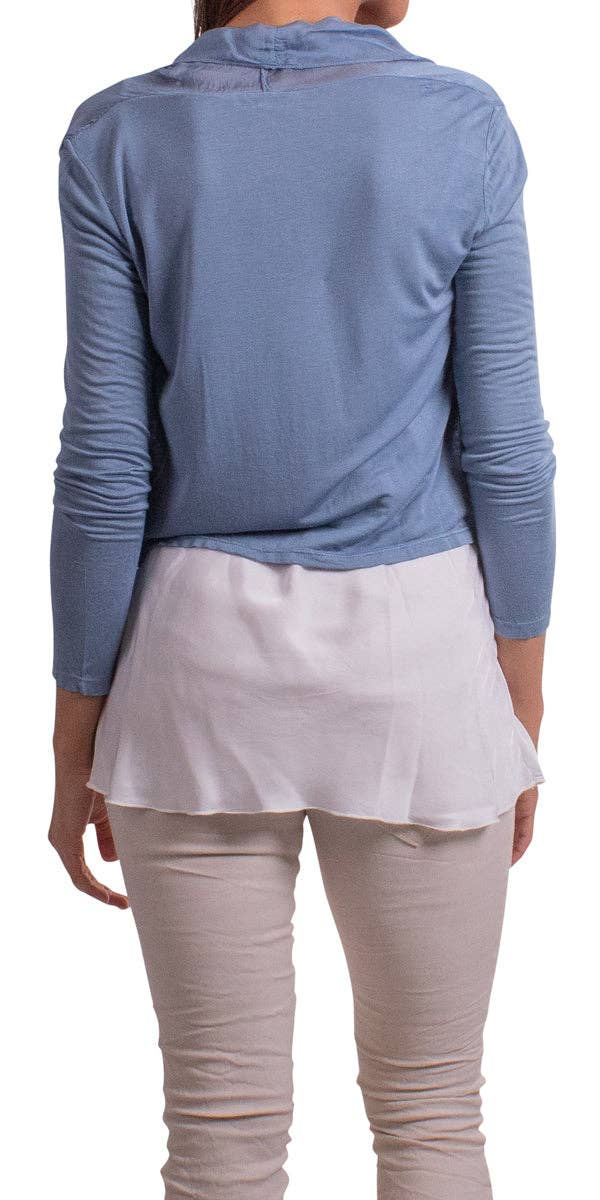 Gigi Moda - Wholesale Cardigan - Women's - Silk Front Cardigan15