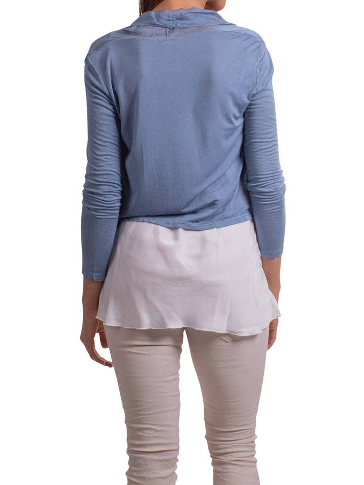 Gigi Moda - Wholesale Cardigan - Women's - Silk Front Cardigan15