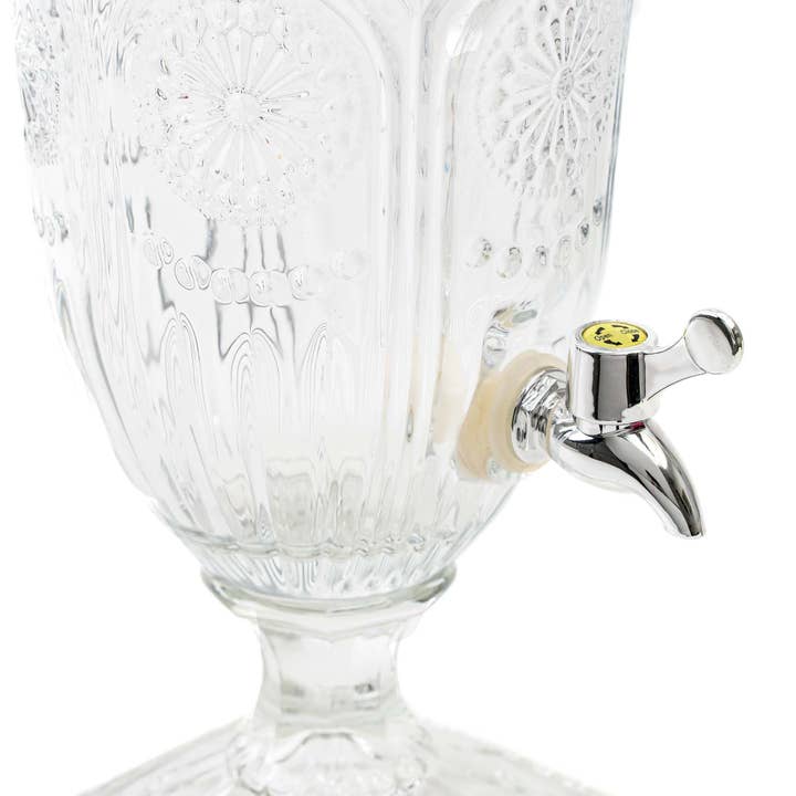 Portofino International Trading, USA - Wholesale Drink Dispenser - Vintage Crystal Beverage Dispenser5