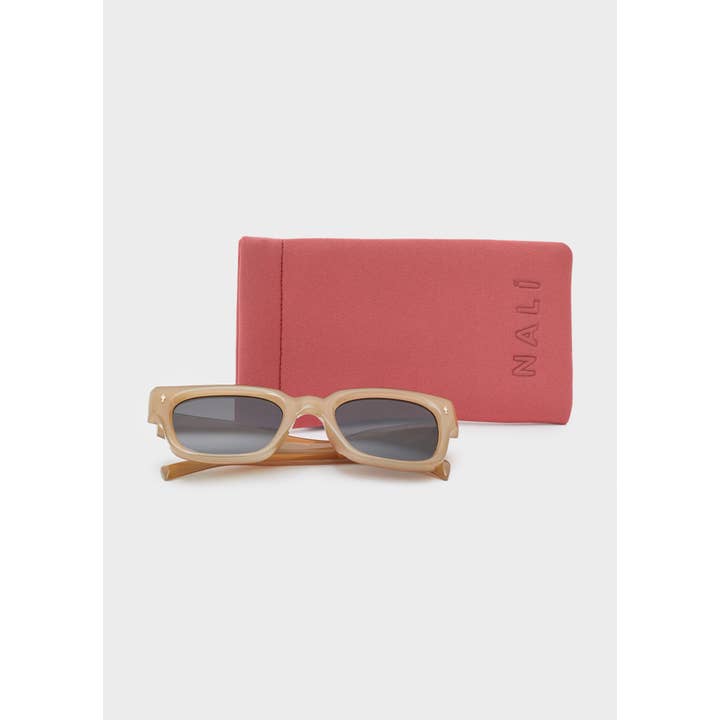 NALI' - Wholesale Sunglasses - Women's - KERRY SUNGLASSES JELLY BEIGE - N604