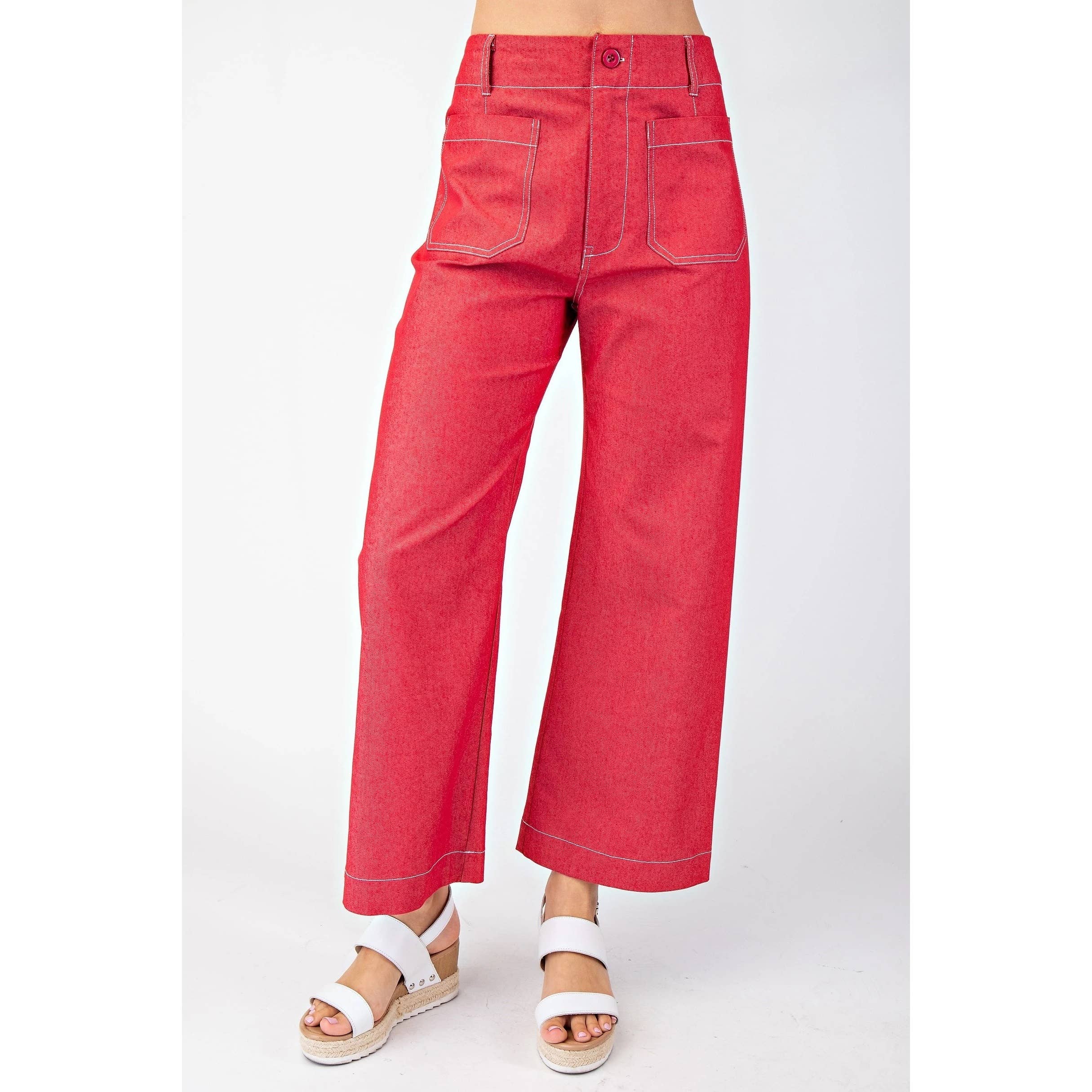 STYLE USA - Vendita all'ingrosso Pantalone - Donna - Nuovi pantaloni corti a gamba larga5