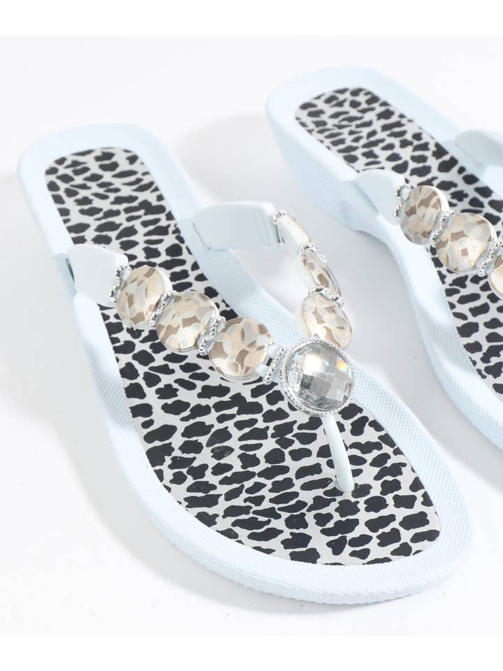 Pia Rossini Ltd - Vente Sandales – femme - Chaussures de piscine Maddison - Blanc1