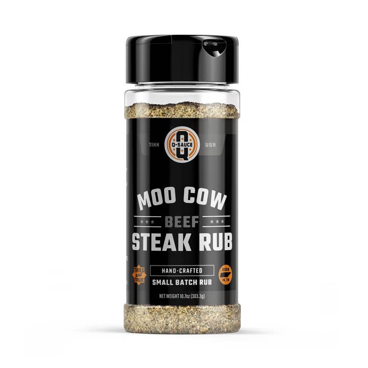 Moo Cow Steak Rub for wholesale by Q Sauce