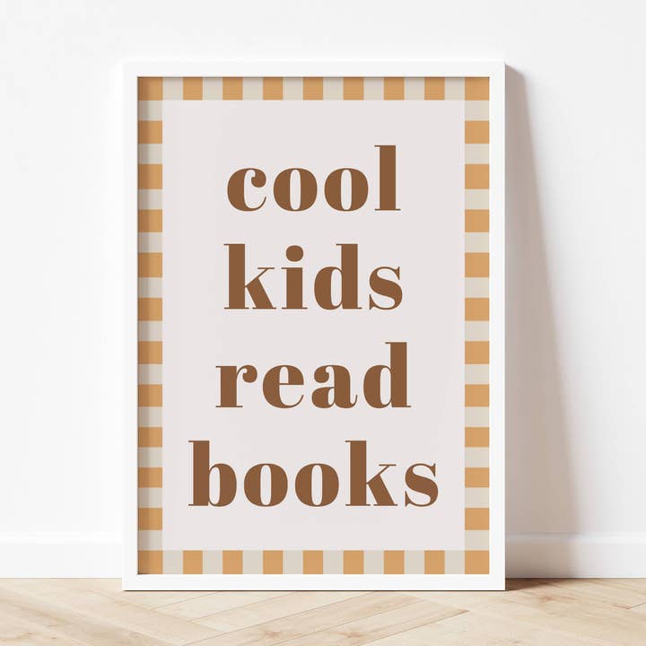 cool kids read books - Checkerboard Edition for wholesale by Autumns Corner