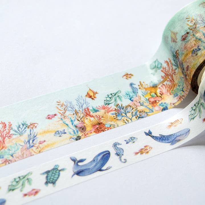Ecstasy Crafts Distributing - Wholesale Washi Tape - Craft Consortium Ocean Tale - Washi Tape2