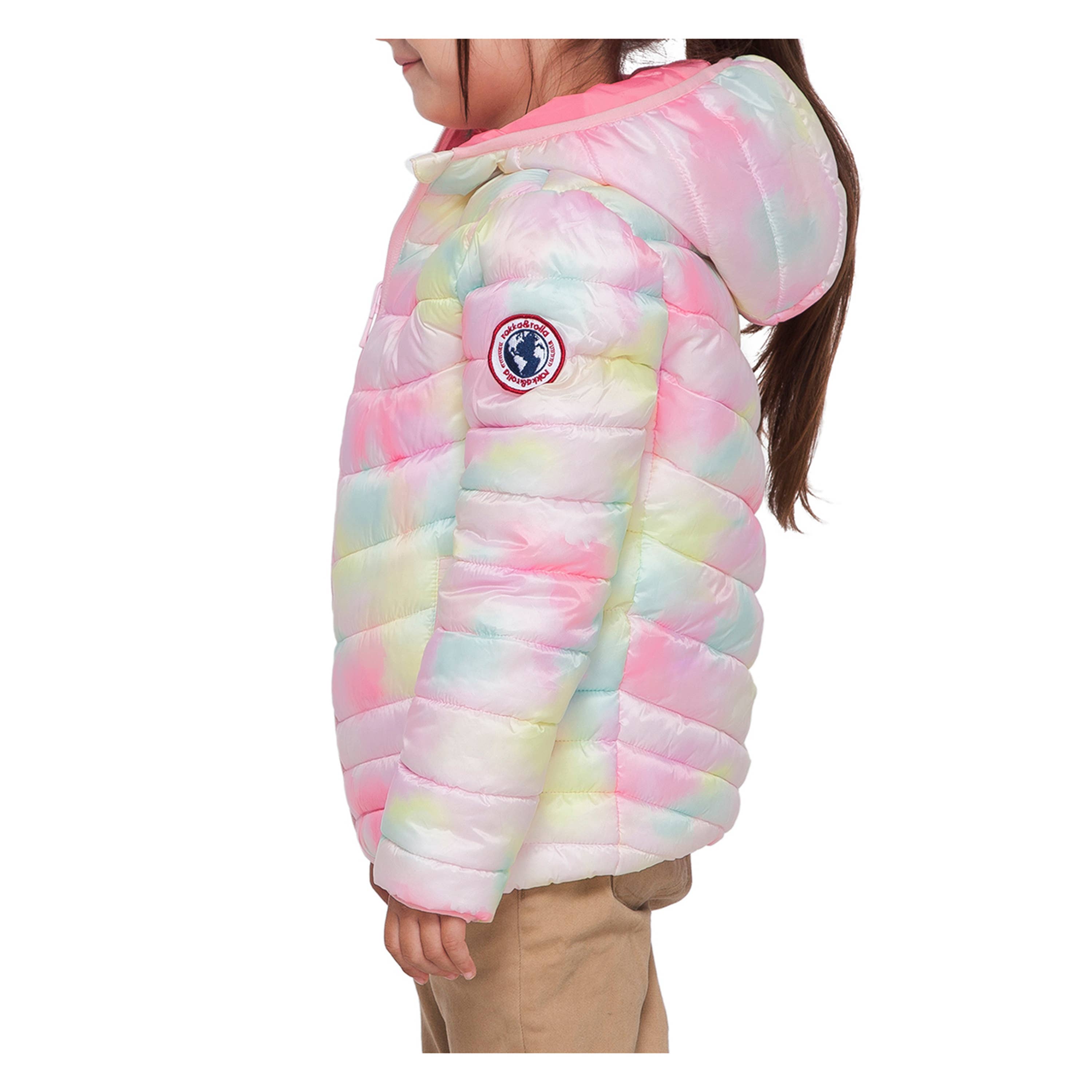 Rokka & Rolla - Wholesale Puffer Jacket - Kids - Girls' Reversible Light Puffer Jacket Coat49