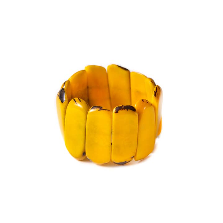 Organic Tagua Jewelry - Wholesale Bangle Bracelet - Pisa Bracelet14