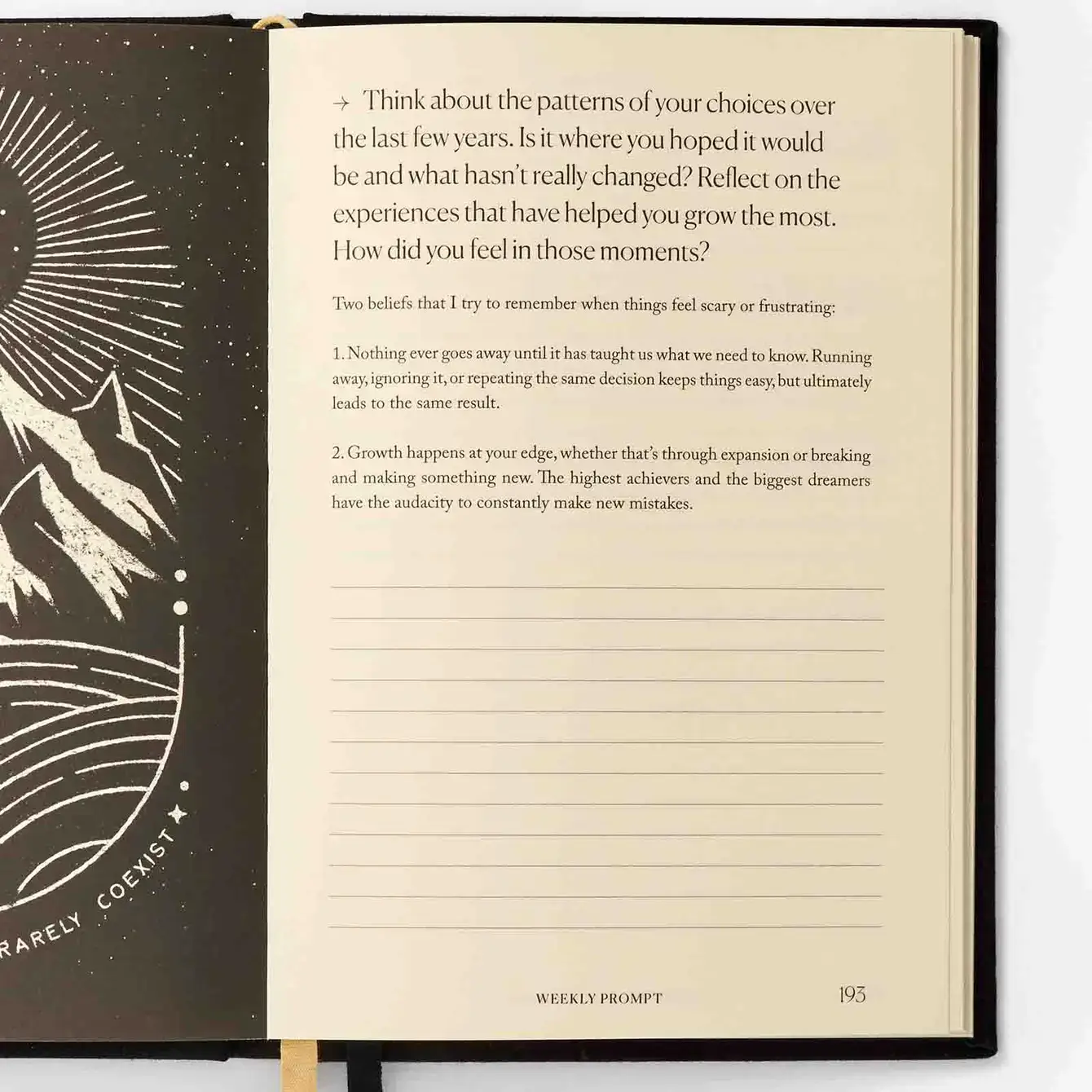 Intelligent Change - Wholesale Journal/diary - Notes to Mindfulness Journal Black - Daily Guided Reflection4