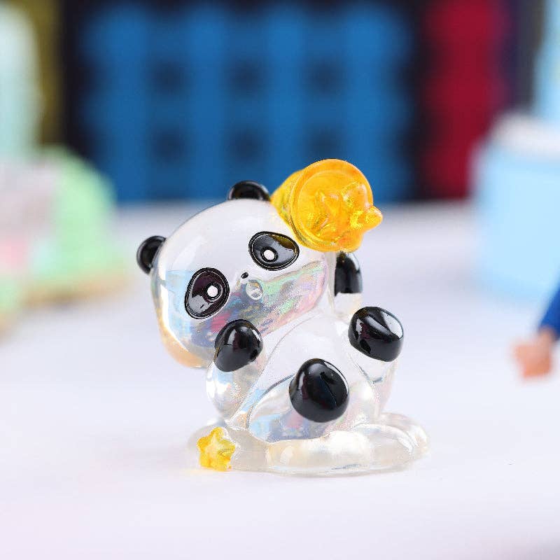 BCmini - Wholesale Decorative Figurine - 71004 PANDA FIGURINE BLIND BOX-819