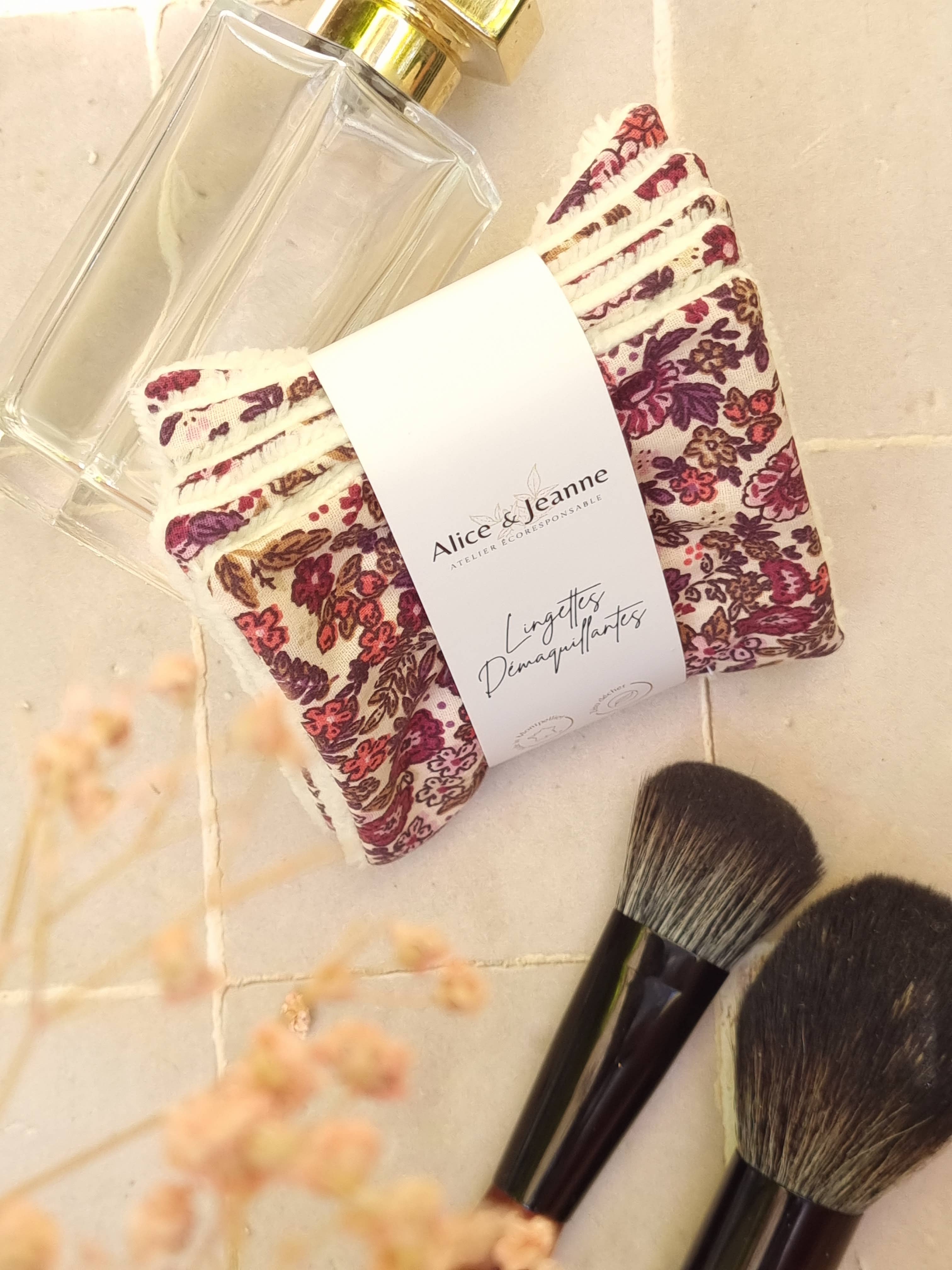 Alice et Jeanne - Wholesale Makeup Remover - Lily Washable Makeup Remover Wipes X53