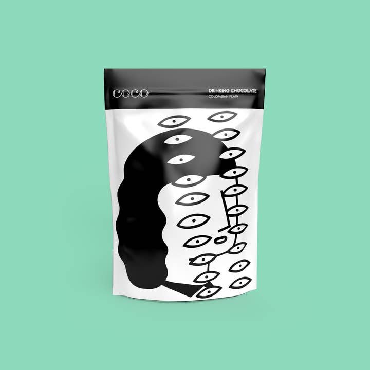 COCO Chocolatier – wholesale Hot cocoa mix/kit – Colombian Plain Drinking Chocolate 200g4