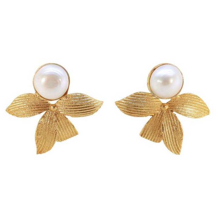 Gràcia Pearl Earrings for wholesale by ACUS
