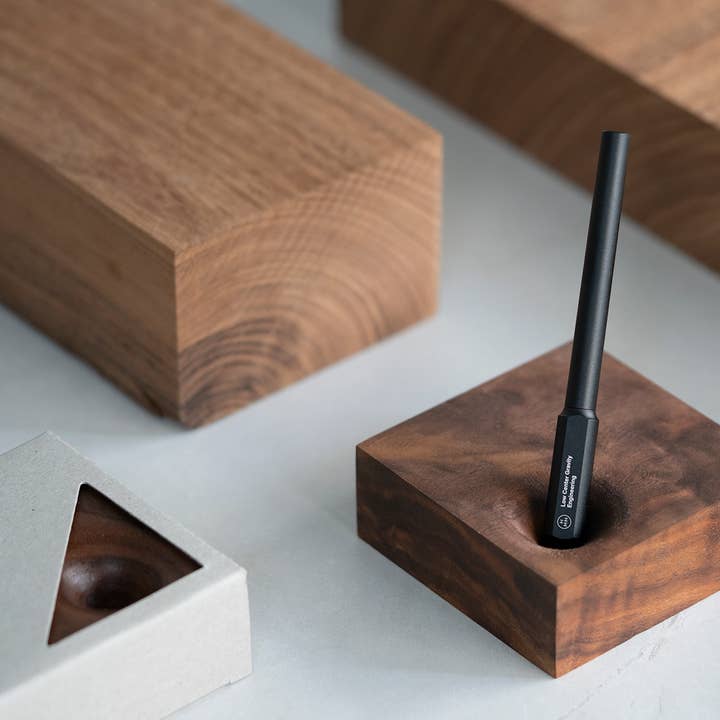 HMM - Venta al por mayor Portalápices - Bloque de nogal9