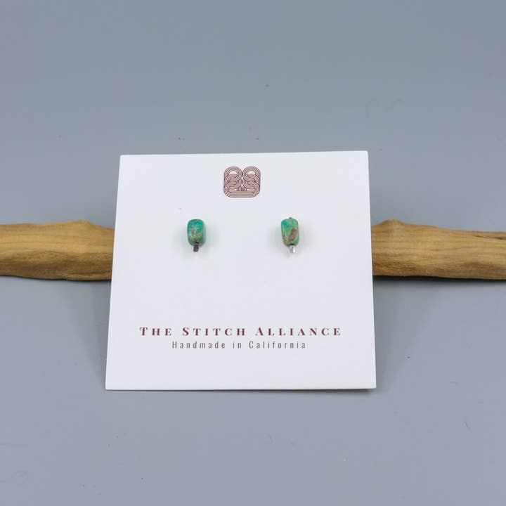 The Stitch Alliance - Wholesale Stud/Post Earrings - Turquoise Stud Earrings | Handmade Earrings | Southwest5