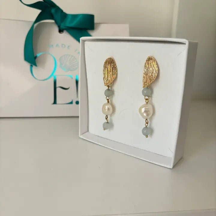 OE! – wholesale Hängande örhängen – Ocean Mist - Örhängen1