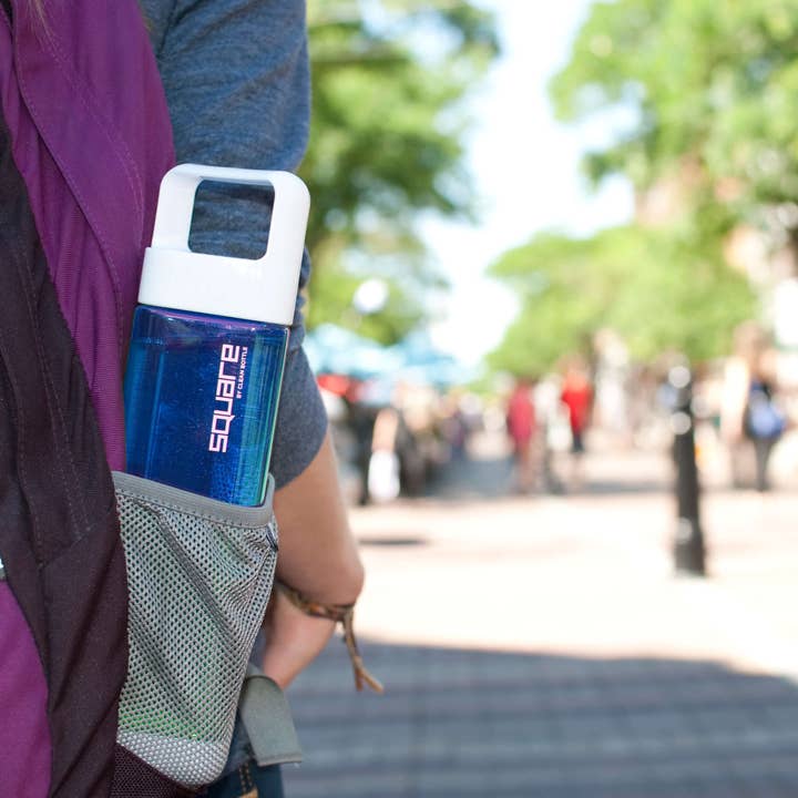 Clean Bottle - Vente Bouteilles d'eau - La bouteille d'eau carrée en tritan sans BPA11