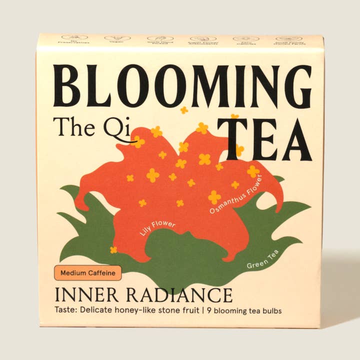 The Qi - Wholesale Health/Detox Tea - Inner Radiance Blooming Tea0