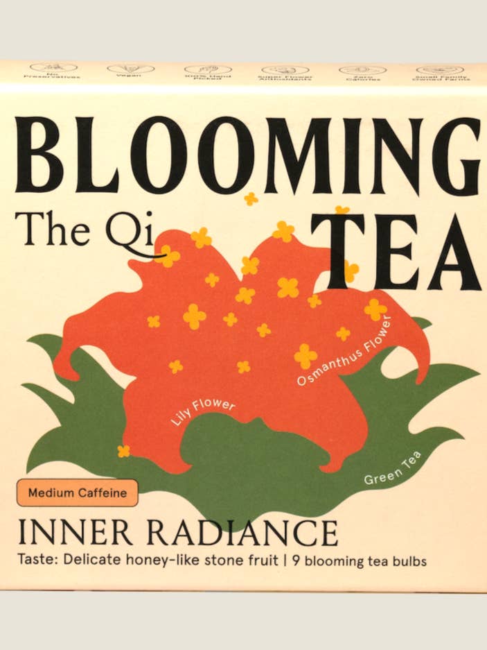 Inner Radiance Blooming Tea for wholesale by The Qi