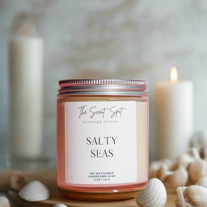 Salty Seas Candle for wholesale by The Scent Spot