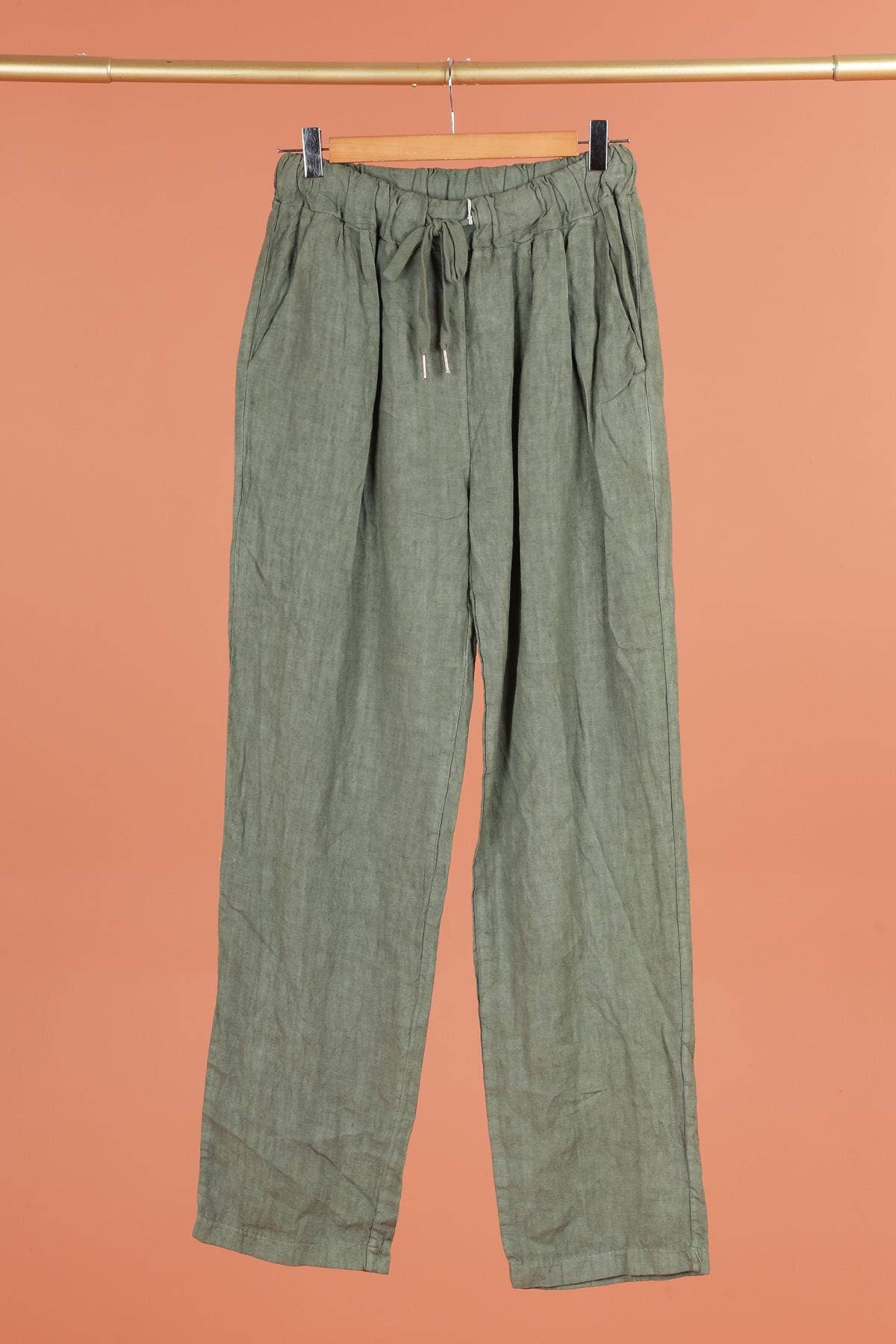 la maison des fibres naturelles – Engroshandel Bukser - Dame – bukser 668121 100% Hør fremstillet i Italien11