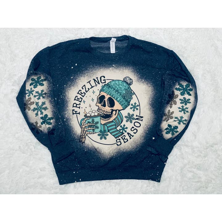 Southern Backroad Tees LLC - Wholesale Graphic Sweatshirt - Women's - Freezing Season