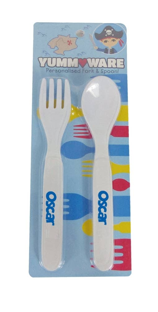 Instant Gifts International – Großhandel Besteckset – Kind & Baby – Melaminbesteck - Namen73