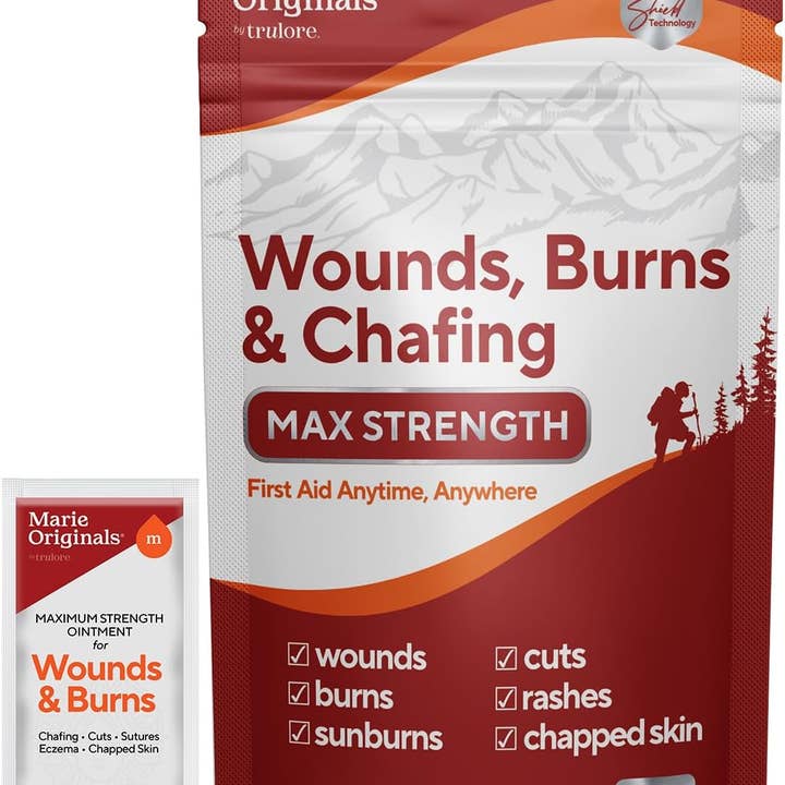 Hudreparations- og plejecremepose 10 breve, 2 mg for engroshandel hos Marie's Original Formulas